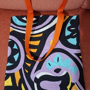 Bélelt bevásárló táska, Táska & Tok, Bevásárlás & Shopper táska, Shopper, textiltáska, szatyor, Varrás, MESKA