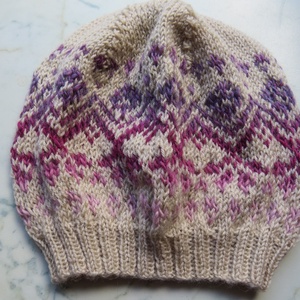 Őszirózsa sapka  - ruha & divat - sál, sapka, kendő - sapka - Meska.hu