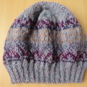 Norvég mintás unisex sapka - ruha & divat - sál, sapka, kendő - sapka - Meska.hu