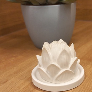 Lótusz aromakő, diffúzor - Meska.hu