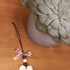 Szív aromakő, diffúzor - otthon & életmód - autó - autós illatosító - Meska.hu