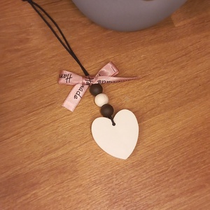 Szív aromakő, diffúzor - otthon & életmód - autó - autós illatosító - Meska.hu