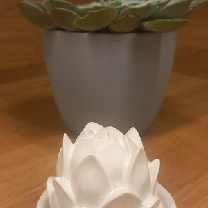 Lótusz aromakő, diffúzor - otthon & életmód - dekoráció - asztal és polc dekoráció - kavics & kő - Meska.hu