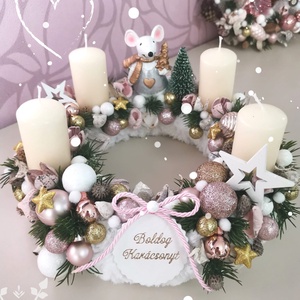 Adventi koszorú - Meska.hu