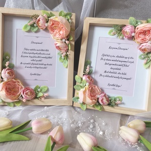 Esküvői szülőköszöntő ajándék  - Meska.hu