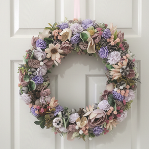 Tavaszi kopogtató - Meska.hu