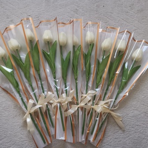 Nőnapi 10 darab gumi tulipán  - Meska.hu