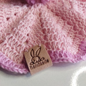 Horgolt nyuszis szundipajti, 25 cm - játék & sport - plüssállat & játékfigura - nyuszi - Meska.hu