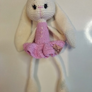 Horgolt nyuszi, 27 cm  - Meska.hu