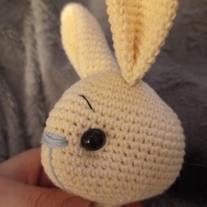 Horgolt nyuszi, 30 cm - játék & sport - plüssállat & játékfigura - nyuszi - Meska.hu