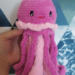 Horgolt Medúza - játék & sport - plüssállat & játékfigura - más figura - Meska.hu