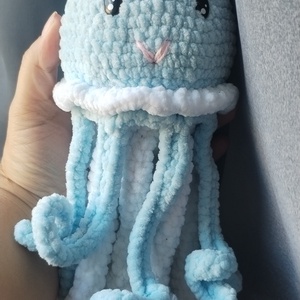 Horgolt Medúza - játék & sport - plüssállat & játékfigura - más figura - Meska.hu