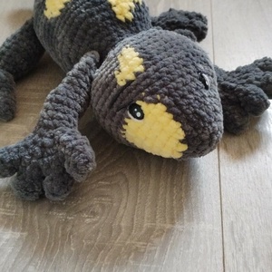 Horgolt Szalamandra - játék & sport - plüssállat & játékfigura - más figura - Meska.hu