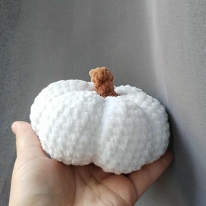 Horgolt Tök-közepes, Játék & Sport, Plüssállat & Játékfigura, Plüss zöldség, gyümölcs, Horgolás, MESKA