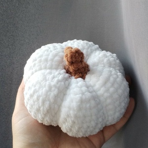 Horgolt Tök-közepes - játék & sport - plüssállat & játékfigura - plüss zöldség, gyümölcs - Meska.hu