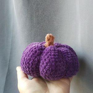 Horgolt Tök-nagy, Játék & Sport, Plüssállat & Játékfigura, Plüss zöldség, gyümölcs, Horgolás, MESKA