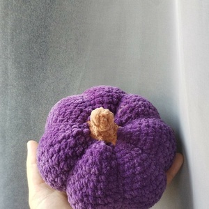 Horgolt Tök-nagy - játék & sport - plüssállat & játékfigura - plüss zöldség, gyümölcs - Meska.hu