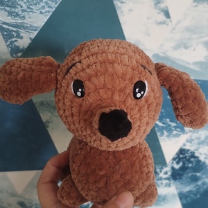 Horgolt Tacskó, Játék & Sport, Plüssállat & Játékfigura, Kutya, Horgolás, MESKA