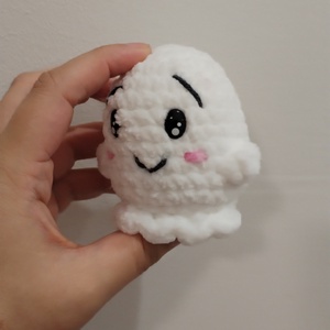 Horgolt szellem - játék & sport - plüssállat & játékfigura - más figura - Meska.hu