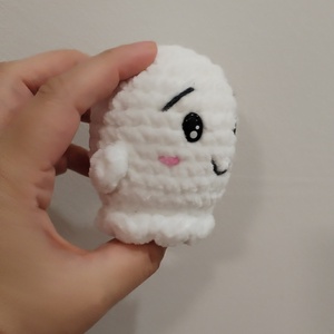 Horgolt szellem - játék & sport - plüssállat & játékfigura - más figura - Meska.hu