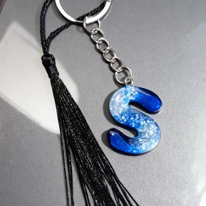 Személyre szabott betűs kulcstartó - táska & tok - kulcstartó & táskadísz - kulcstartó - Meska.hu