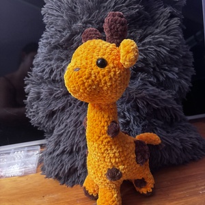 Zsiráf plüss - játék & sport - plüssállat & játékfigura - zsiráf - Meska.hu