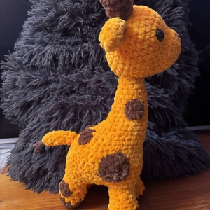 Zsiráf plüss - játék & sport - plüssállat & játékfigura - zsiráf - Meska.hu