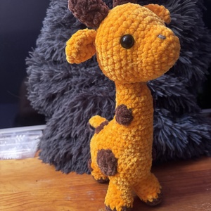 Zsiráf plüss - játék & sport - plüssállat & játékfigura - zsiráf - Meska.hu