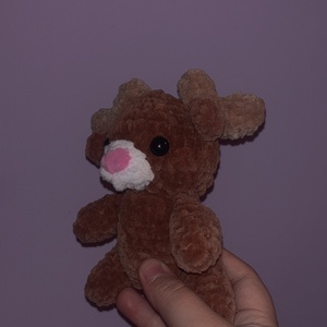 Rénszarvas plüss - játék & sport - plüssállat & játékfigura - más figura - Meska.hu