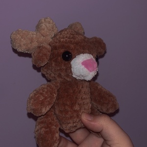 Rénszarvas plüss - játék & sport - plüssállat & játékfigura - más figura - Meska.hu