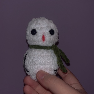 Mini hóember plüss, Játék & Sport, Plüssállat & Játékfigura, Más figura, Horgolás, Varrás, MESKA