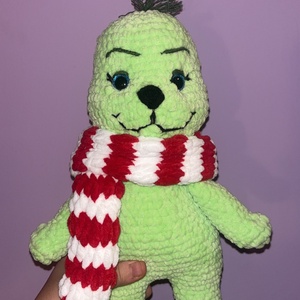 Grinch plüss, Játék & Sport, Plüssállat & Játékfigura, Más figura, Horgolás, Varrás, MESKA