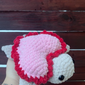 Valentin szív teki, Játék & Sport, Plüssállat & Játékfigura, Teknős, Horgolás, MESKA