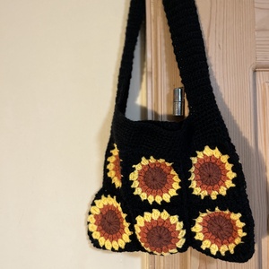 Horgolt válltáska - táska & tok - kézitáska & válltáska - válltáska - Meska.hu