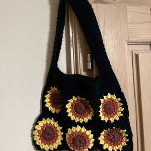 Horgolt válltáska - táska & tok - kézitáska & válltáska - válltáska - Meska.hu