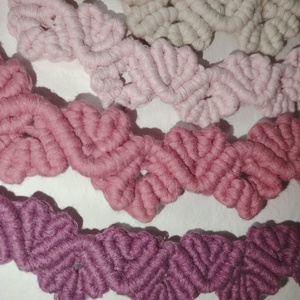 Makrame falidísz  - otthon & életmód - babaszoba, gyerekszoba - babaszoba dekoráció - Meska.hu