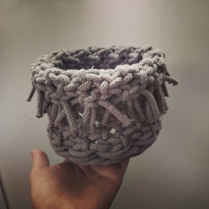 Tároló kosár  - otthon & életmód - tárolás & rendszerezés - tárolókosár - Meska.hu