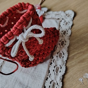 Mikulás csizma  - karácsony - mikulás - mikulás csizma és zokni - Meska.hu