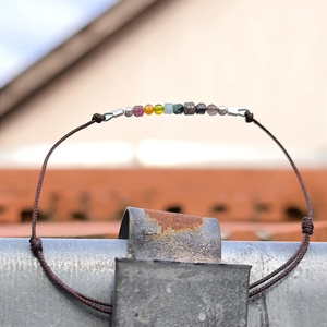 Szivárvány pálcika karkötő - ékszer - karkötő - charm karkötő - Meska.hu