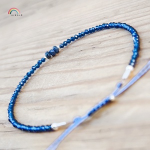 Zafír karkötő - ékszer - karkötő - ásványkarkötő - Meska.hu