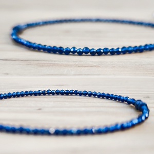 Zafír karkötő - ékszer - karkötő - ásványkarkötő - Meska.hu