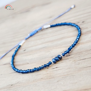 Zafír karkötő, Ékszer, Karkötő, Ásványkarkötő, Ékszerkészítés, MESKA