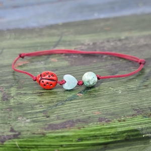 Katica egyszál karkötő - ékszer - karkötő - karkötő medállal - Meska.hu