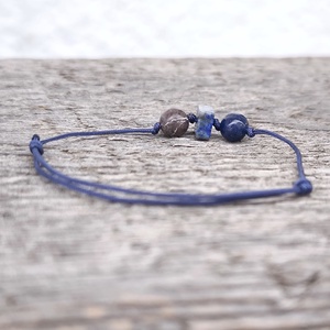 Ásvány egyszál karkötő - ékszer - karkötő - karkötő medállal - Meska.hu