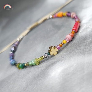 Szerencsehozó karkötő, Ékszer, Karkötő, Charm karkötő, Ékszerkészítés, Gyöngyfűzés, gyöngyhímzés, MESKA