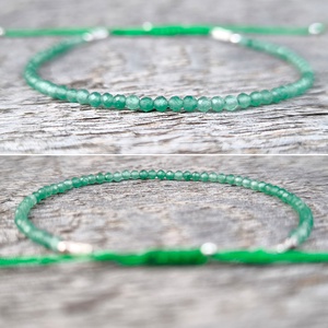 Aventurin karkötő - ékszer - karkötő - charm karkötő - Meska.hu