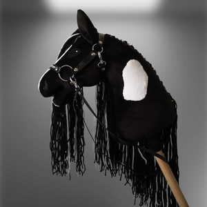 Hobby Horse Shadow kötőfékkel kantárral. - Meska.hu