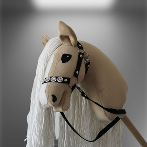 Hobby Horse  Princess kötőfékkel kantárral. - játék & sport - sport és kikapcsolódás - lovaglás - Meska.hu