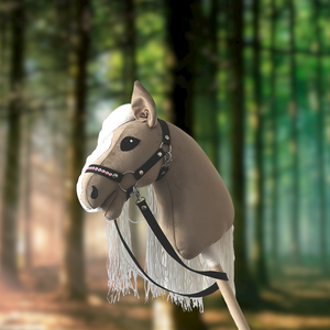 Hobby Horse  Aurora kötőfékkel kantárral. - játék & sport - sport és kikapcsolódás - lovaglás - Meska.hu