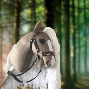 Hobby Horse  Aurora kötőfékkel kantárral. - játék & sport - sport és kikapcsolódás - lovaglás - Meska.hu